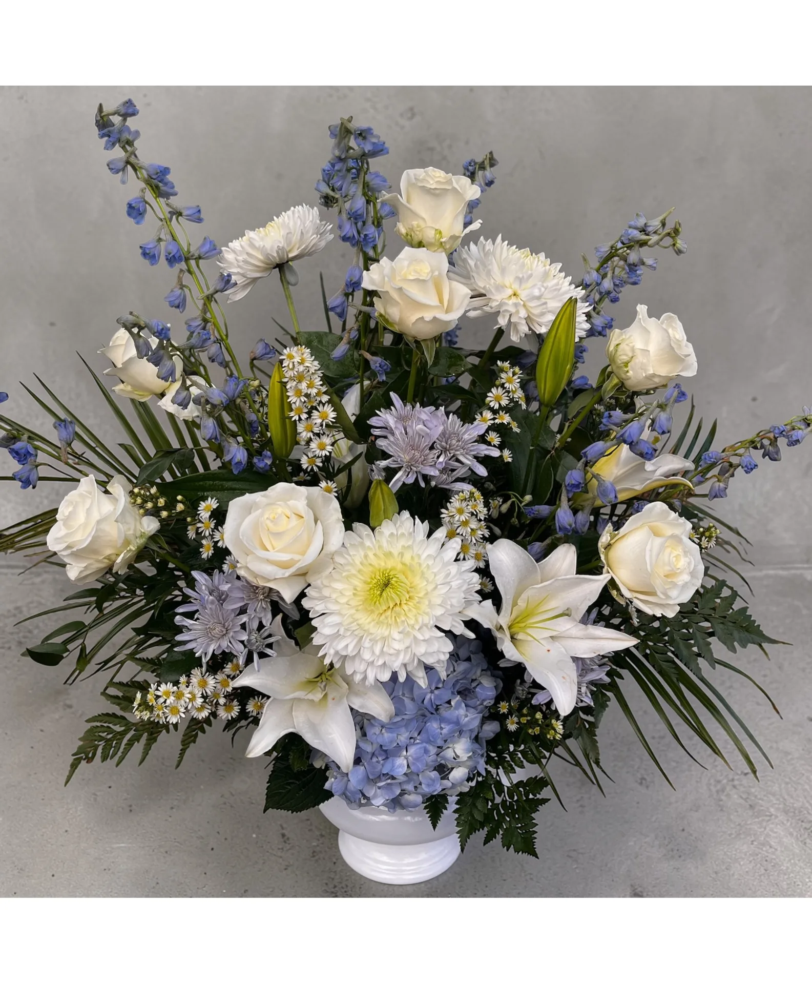 Blue Serenity Sympathy Urn Blue Serenity Sympathy Urn