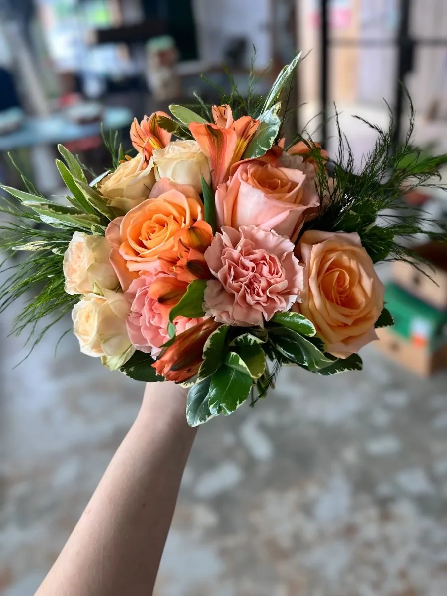 Peach Promquet Peach Promquet