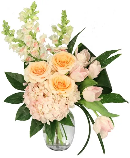 Coral Daydream Vase Arrangement Coral Daydream Vase Arrangement