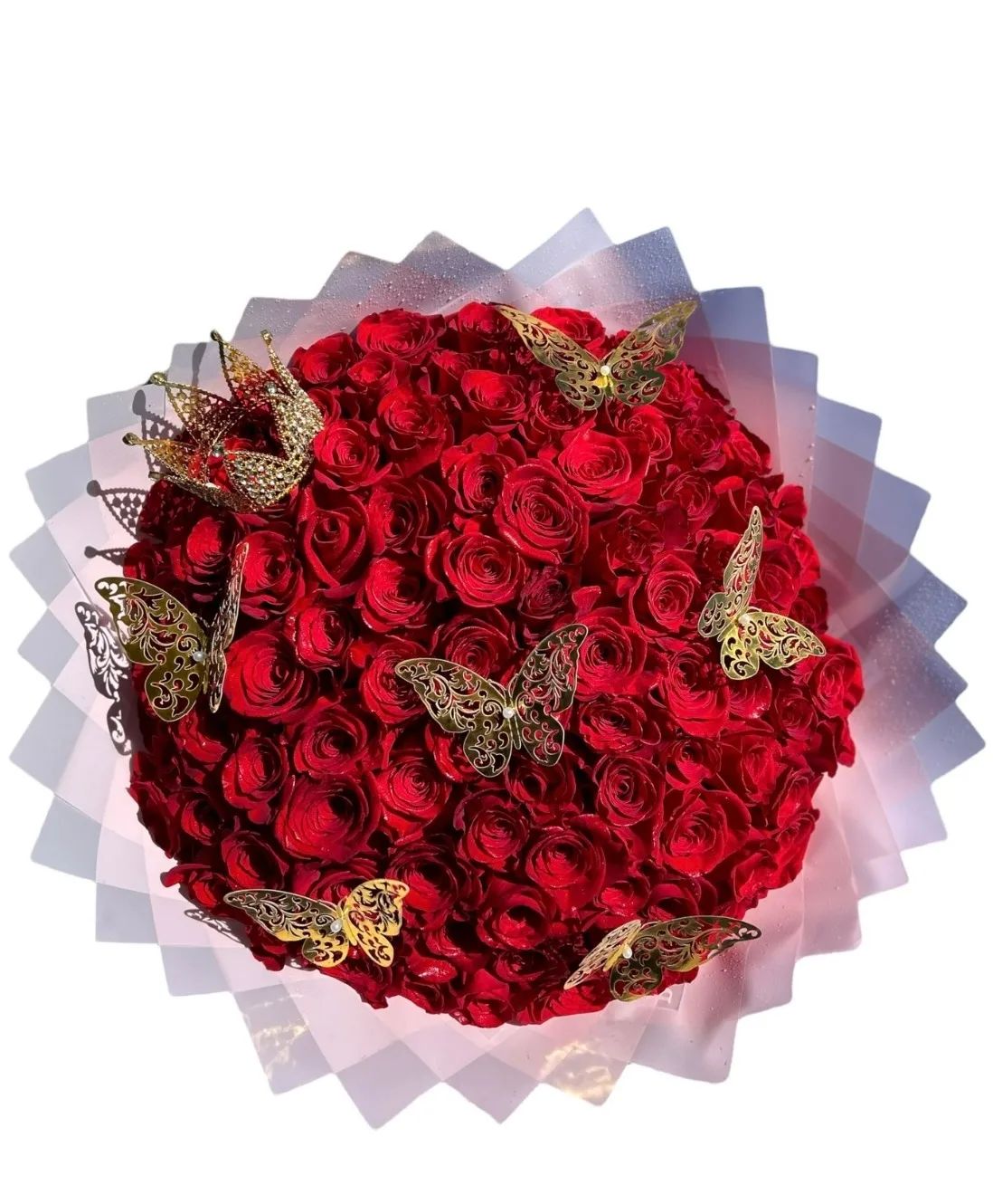 Love In Full Bloom Wrapped Bouquet