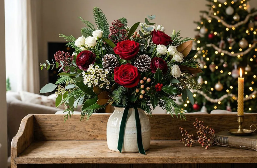 Christmas Florist’s Choice Flower Arrangement Christmas Florist’s Choice Flower Arrangement