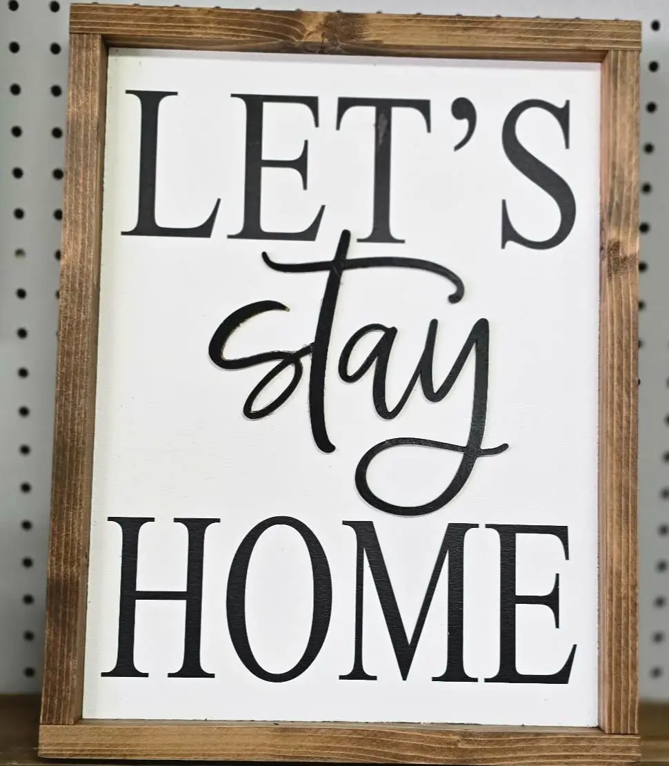 Let's Stay Home Let's Stay Home