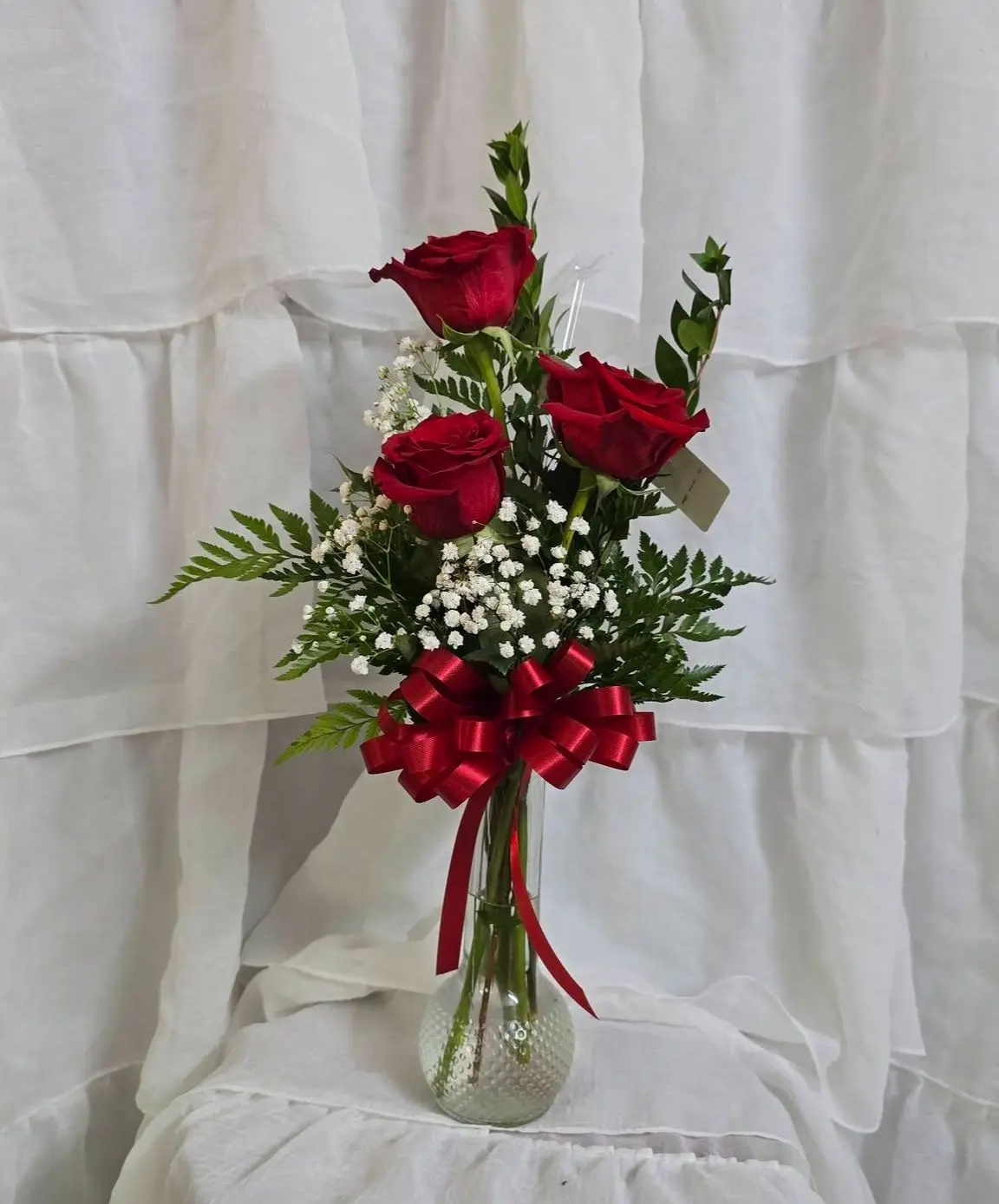 Roses 3 - 6 - 9 -12 In Vase Roses 3 - 6 - 9 -12 In Vase