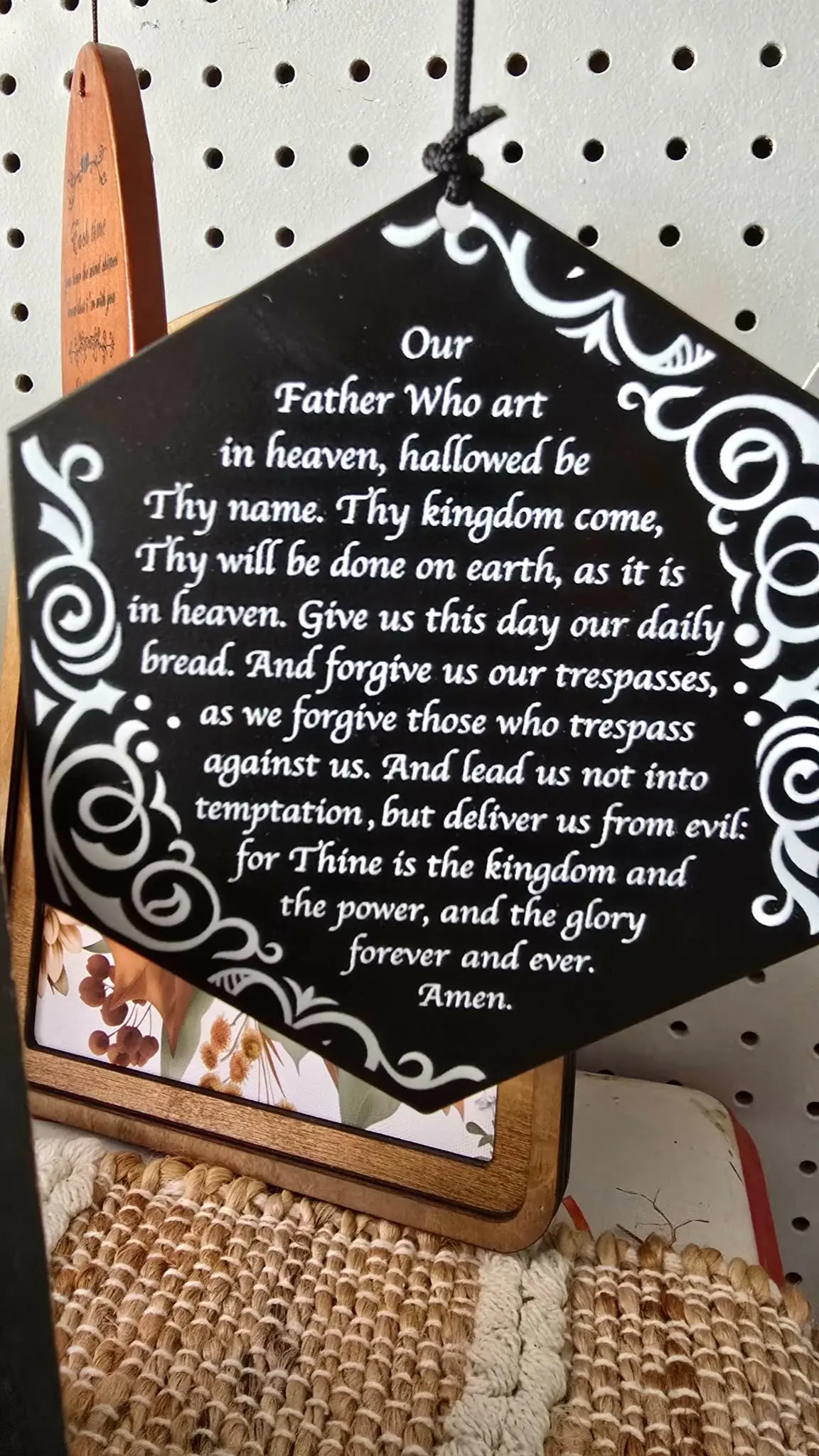 Windchime Iron Sail Lords Prayer Windchime Iron Sail Lords Prayer