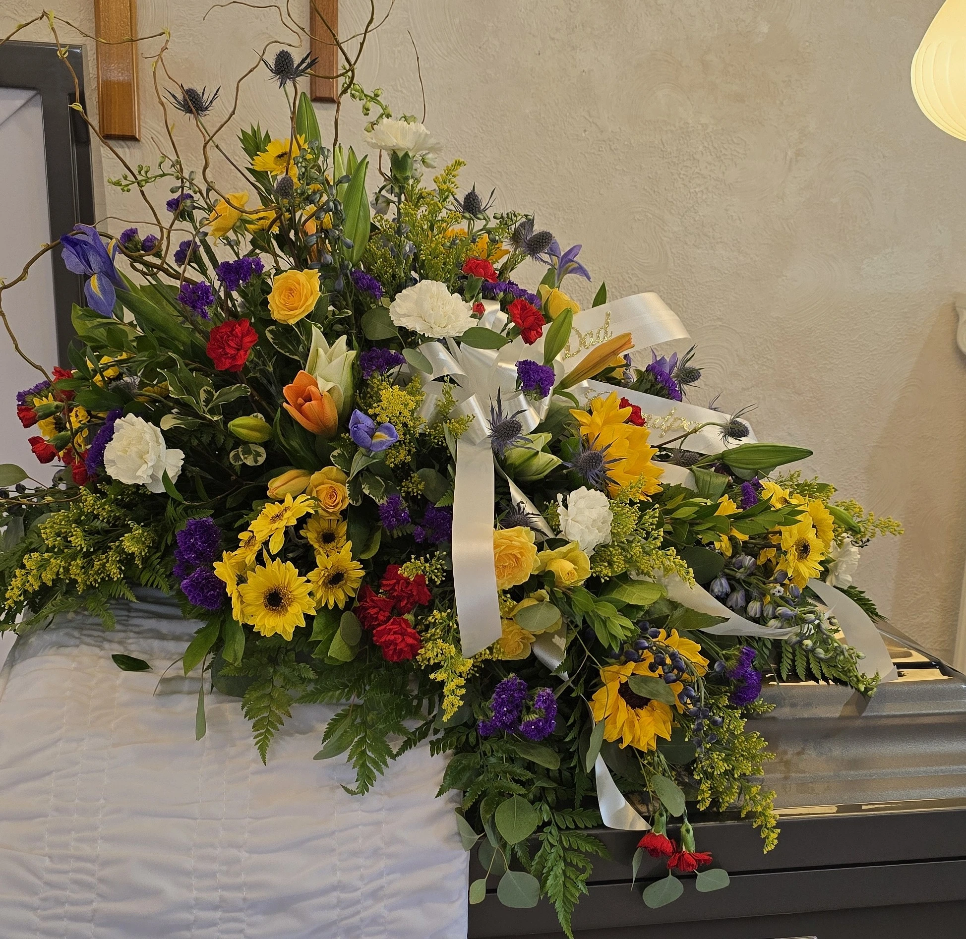 Serenity Casket Spray Serenity Casket Spray