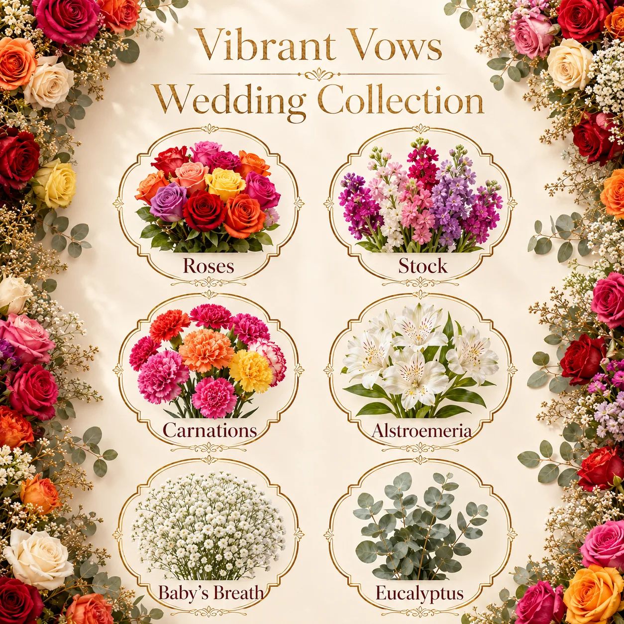 Vibrant Vows DIY Wedding Florals