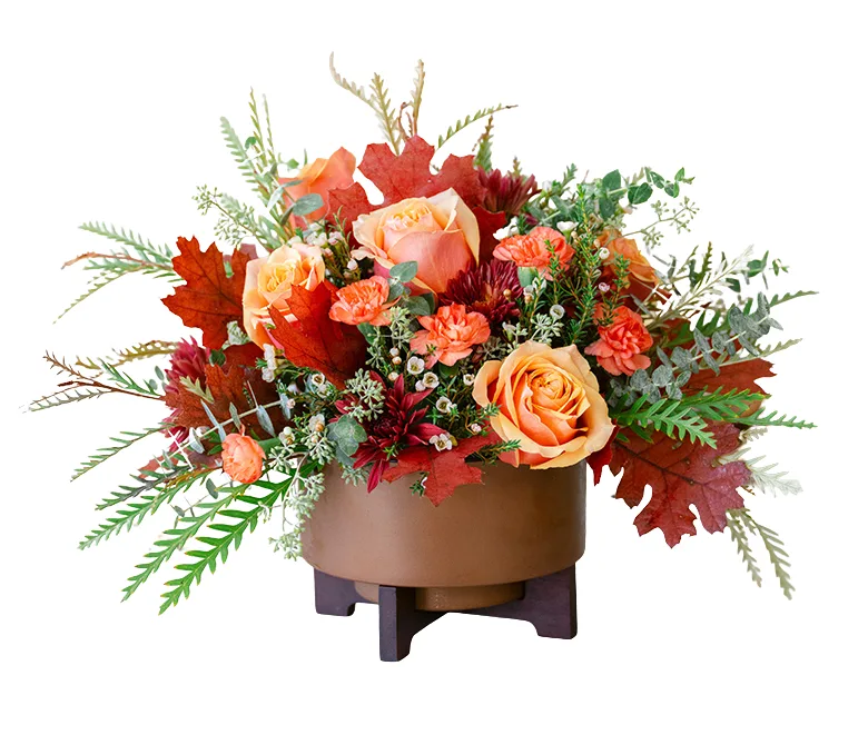 Modern Copper Centerpiece Fall Centerpiece Modern Copper Centerpiece Fall Centerpiece