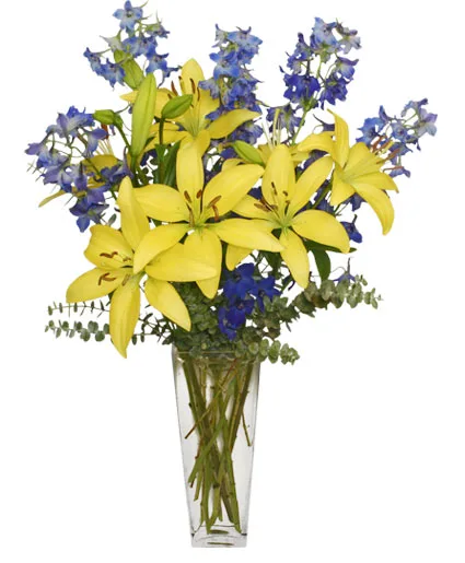 BLUE BONNET Floral Arrangement BLUE BONNET Floral Arrangement