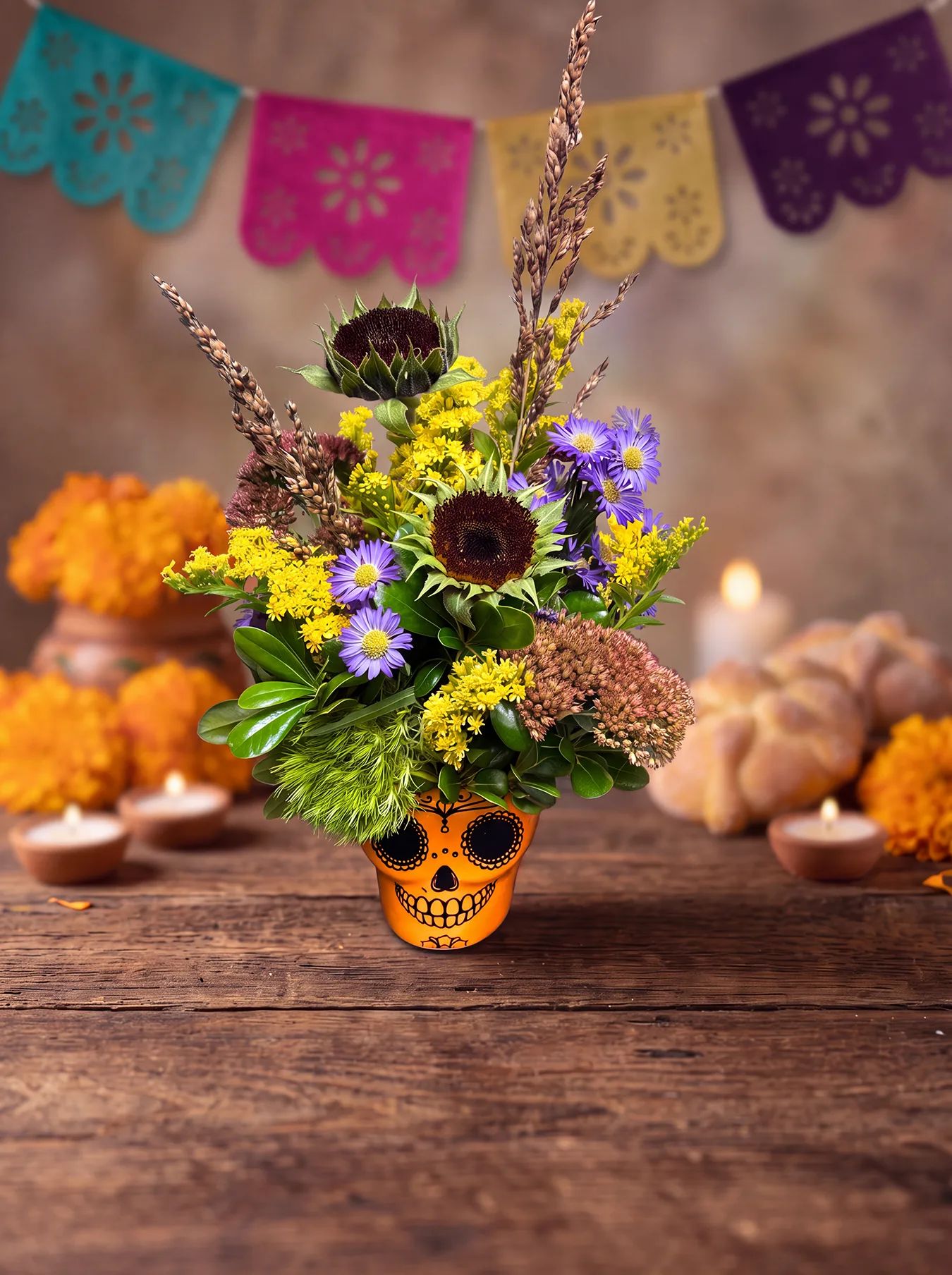 Spooktacular Sugar Skull