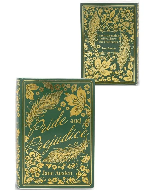 Jane Austen's Pride and Prejudice Ceramic Book Container Jane Austen's Pride and Prejudice Ceramic Book Container