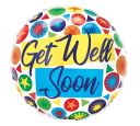 Get Well Mylar Balloon image