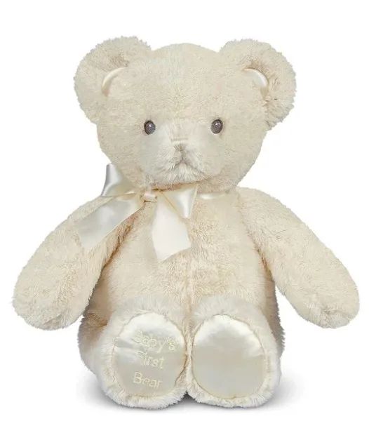 Baby's First Bear Cream Plush Bear
