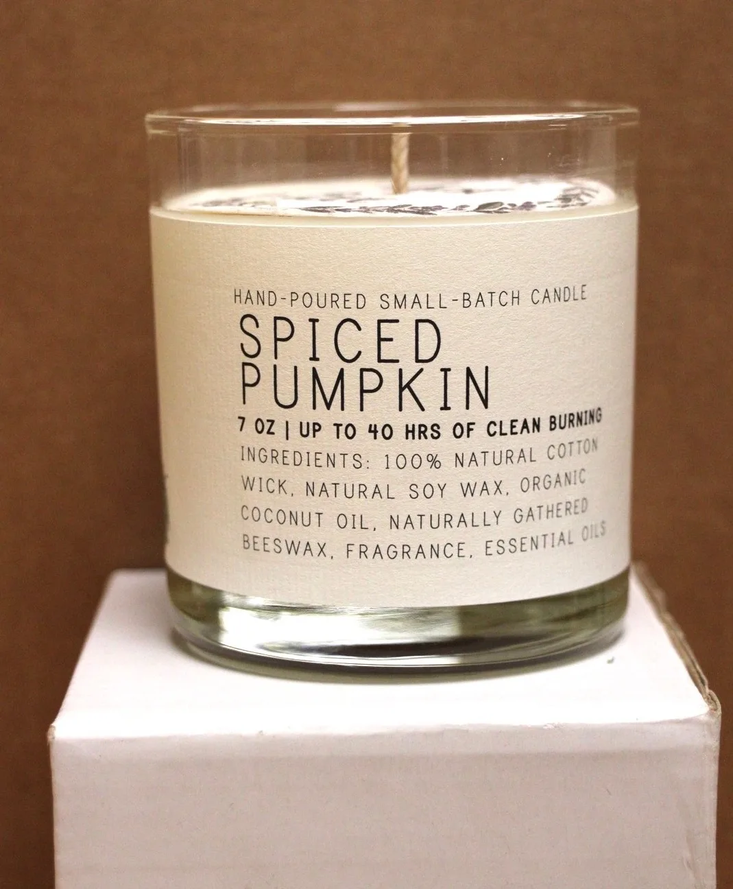 "Just Bee" Pumpkin Spice Soy Wax Candle "Just Bee" Pumpkin Spice Soy Wax Candle