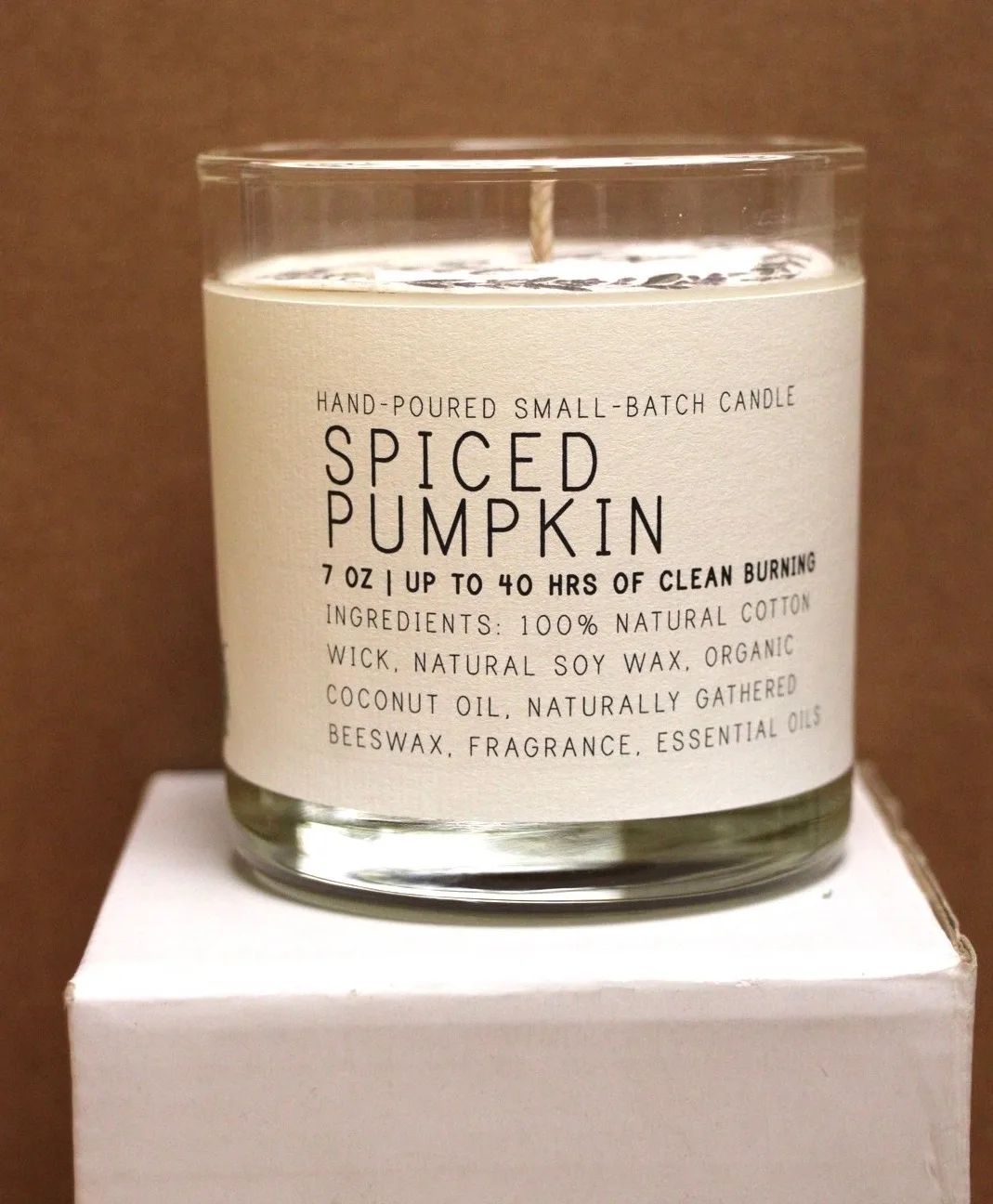 "Just Bee" Pumpkin Spice Soy Wax Candle