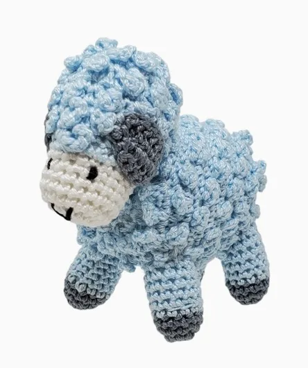 crochet blue lamb (1).jpg Crochet Critters image