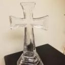 Glass cross image