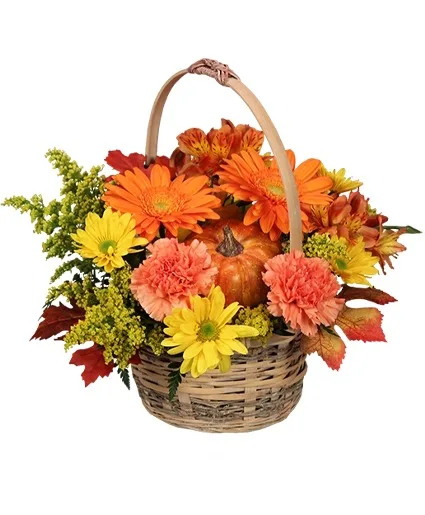 Enjoy Fall! Flower Basket Enjoy Fall! Flower Basket