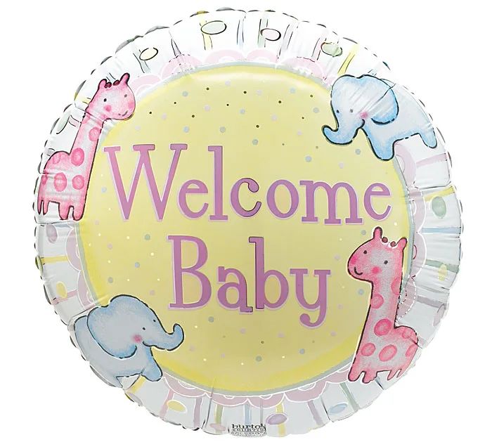 New Baby Mylar Balloon
