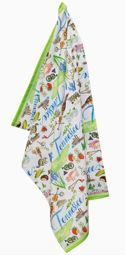 Tennessee State Tea Towel Tennessee State Tea Towel