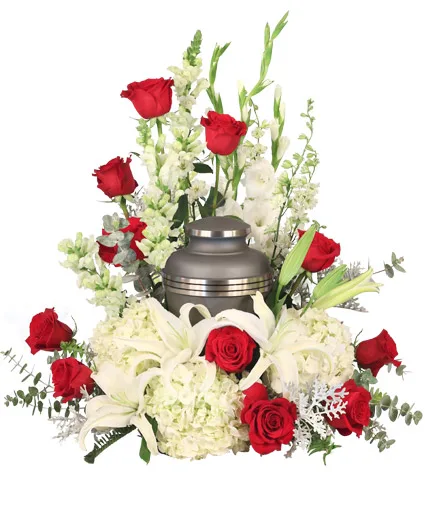 Missing You Urn Cremation Flowers Missing You Urn Cremation Flowers