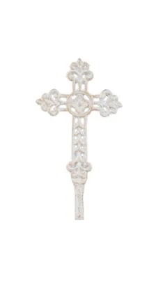 4.5" Iron Cross on Stake 4.5" Iron Cross on Stake