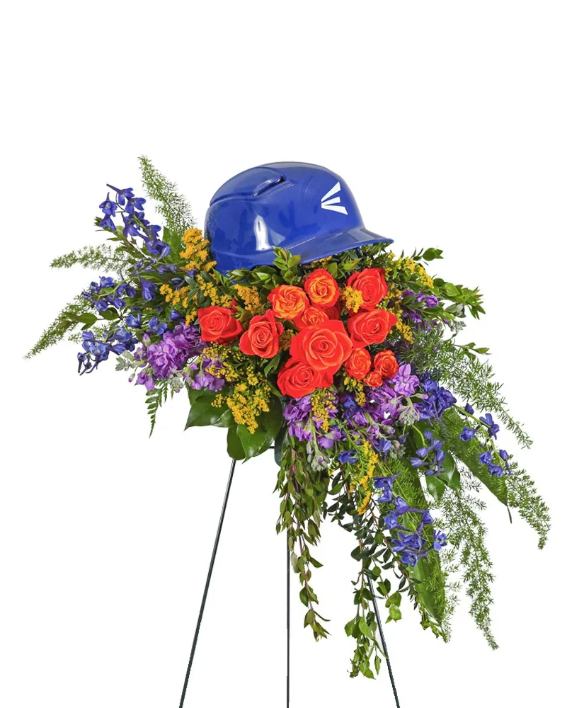 Tears in Heaven Personalized Standing Spray Sympathy Arrangement Tears in Heaven Personalized Standing Spray Sympathy Arrangement