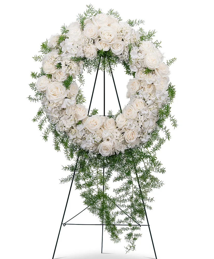 Eternal Peace Wreath Funeral Arrangement Eternal Peace Wreath Funeral Arrangement