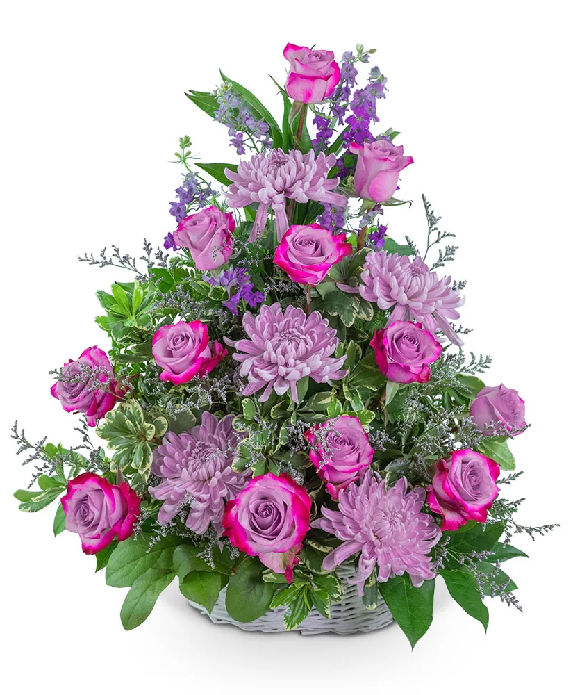 Gracefully Majestic Basket Funeral Arrangement Gracefully Majestic Basket Funeral Arrangement