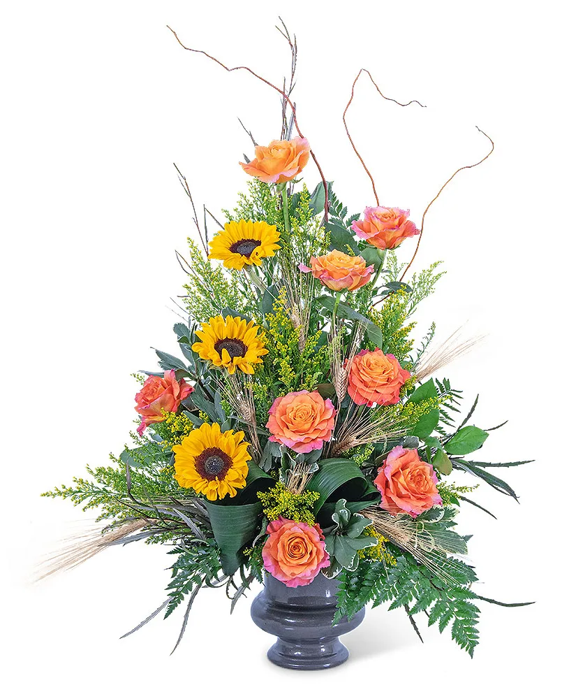 Sunset Solstice Urn Funeral Arrangement Sunset Solstice Urn Funeral Arrangement