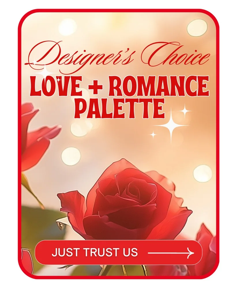 Designer's Choice Love & Romance Flower Arrangement Designer's Choice Love & Romance Flower Arrangement