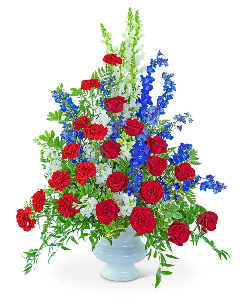 Valiant Honor Urn Funeral Arrangement Valiant Honor Urn Funeral Arrangement