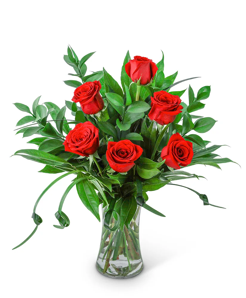 The Classic Six Flower Arrangement The Classic Six Flower Arrangement