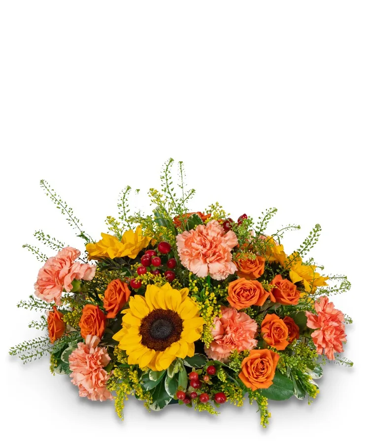 Citrine Orchard Centerpiece Flower Arrangement Citrine Orchard Centerpiece Flower Arrangement