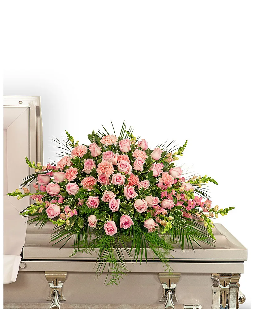 Forever Adored Casket Spray Funeral Arrangement Forever Adored Casket Spray Funeral Arrangement