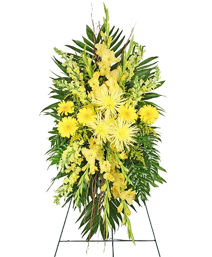 SOULFUL SUN Funeral Spray SOULFUL SUN Funeral Spray