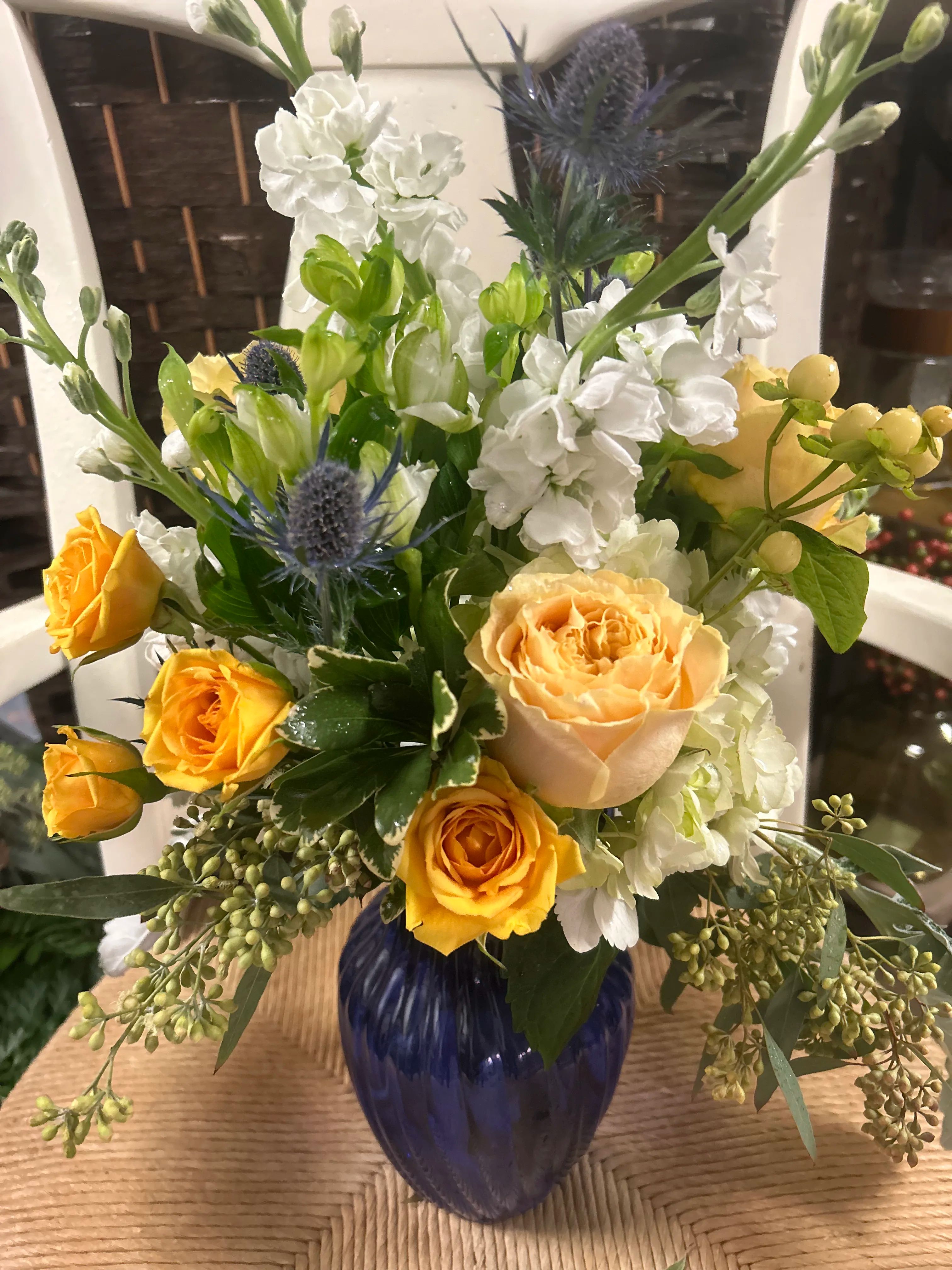Sunshine Blues Bouquet