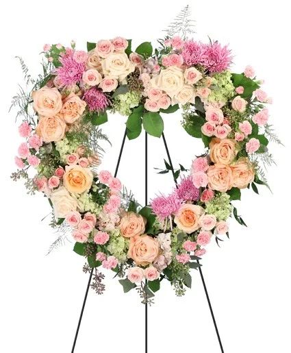 Heartfelt Affection Standing Wreath