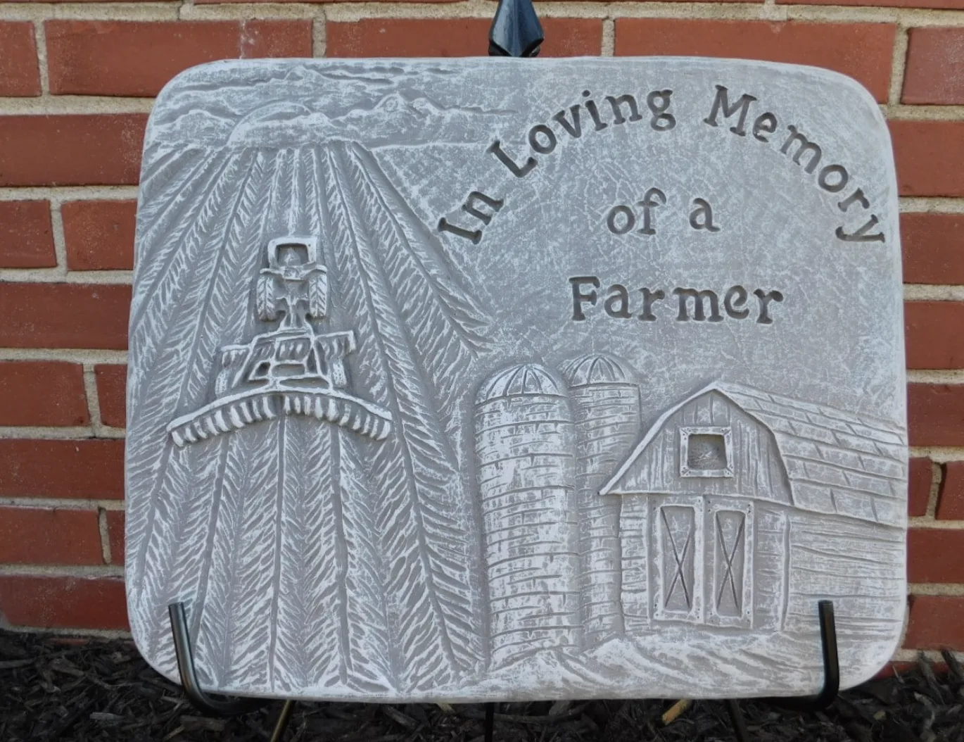Memory of a Farmer Memorial Plaque Memory of a Farmer Memorial Plaque