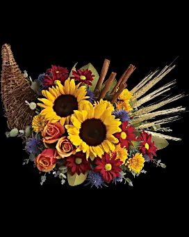 Golden Abundance Cornucopia