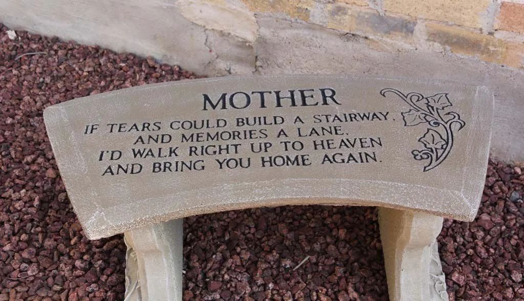 Mother Memorial Bench