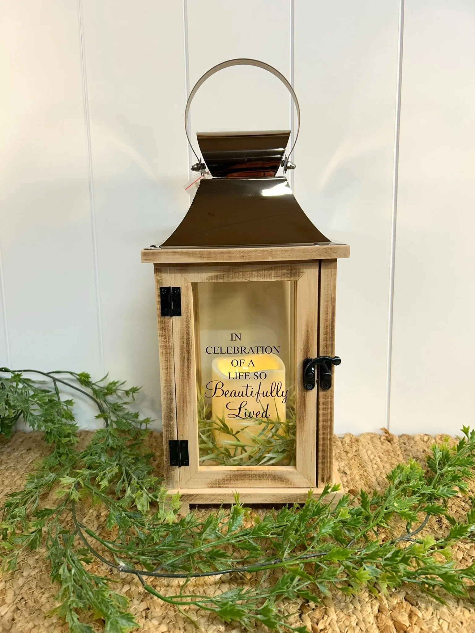 Beautifully Lived Flameless Lantern Beautifully Lived Flameless Lantern