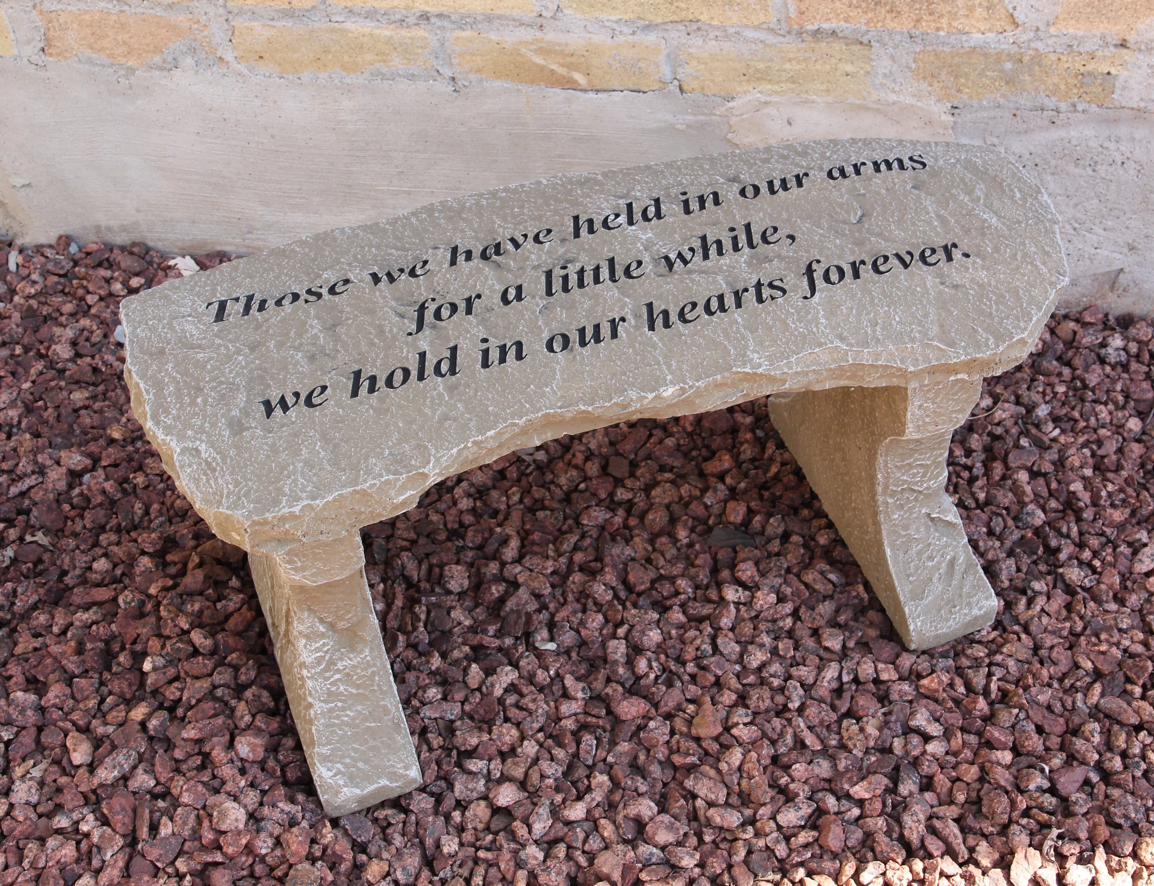 Those We Have Held Memorial Bench Those We Have Held Memorial Bench