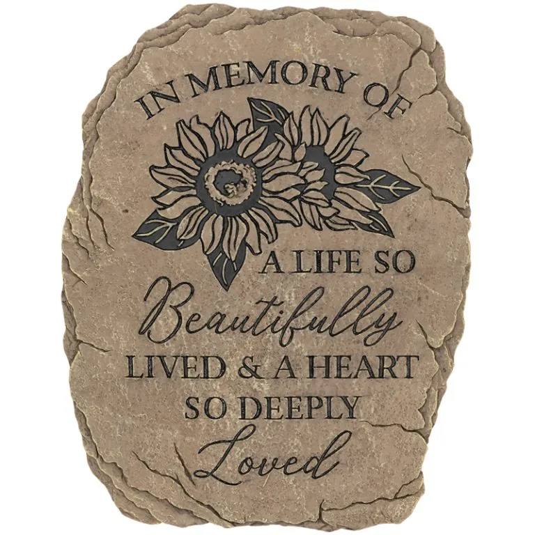 In Memory Garden Stone In Memory Garden Stone