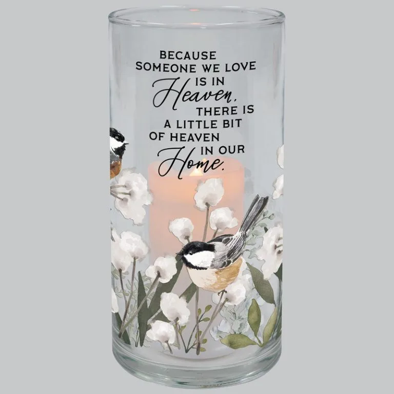Chickadee Hurricane Candle Chickadee Hurricane Candle