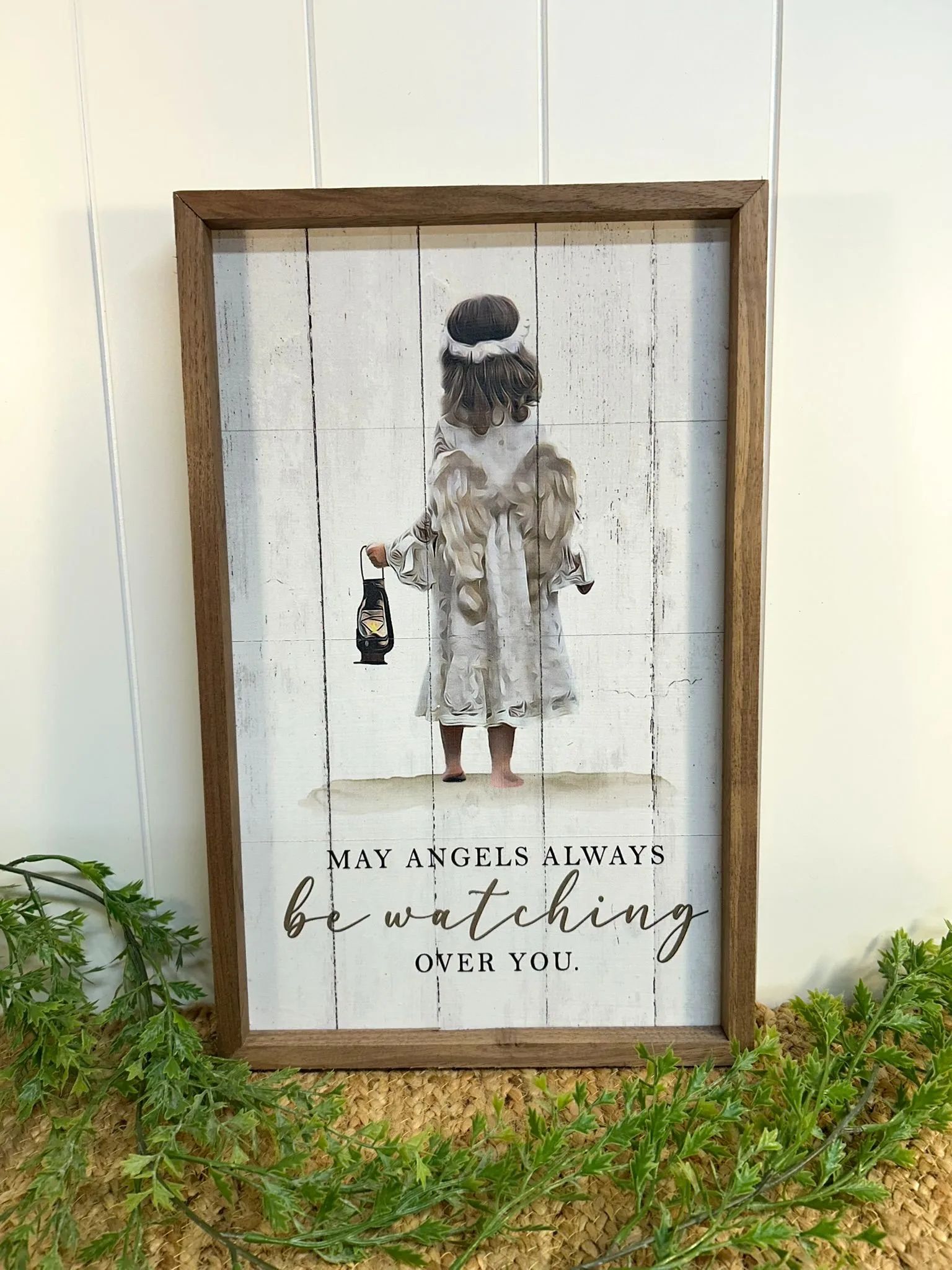 Angels Watching Over You Wall Art