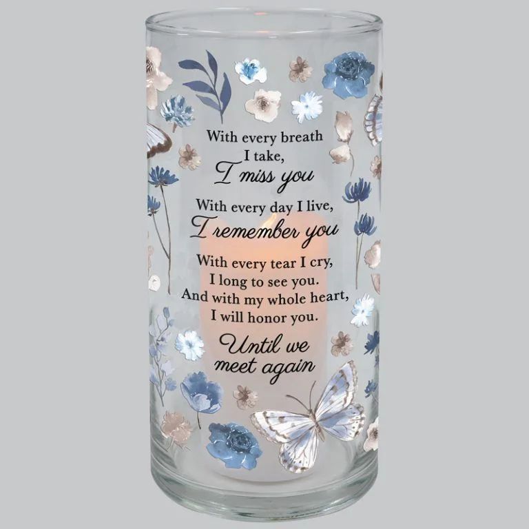 With Every Breath Hurricane Candle