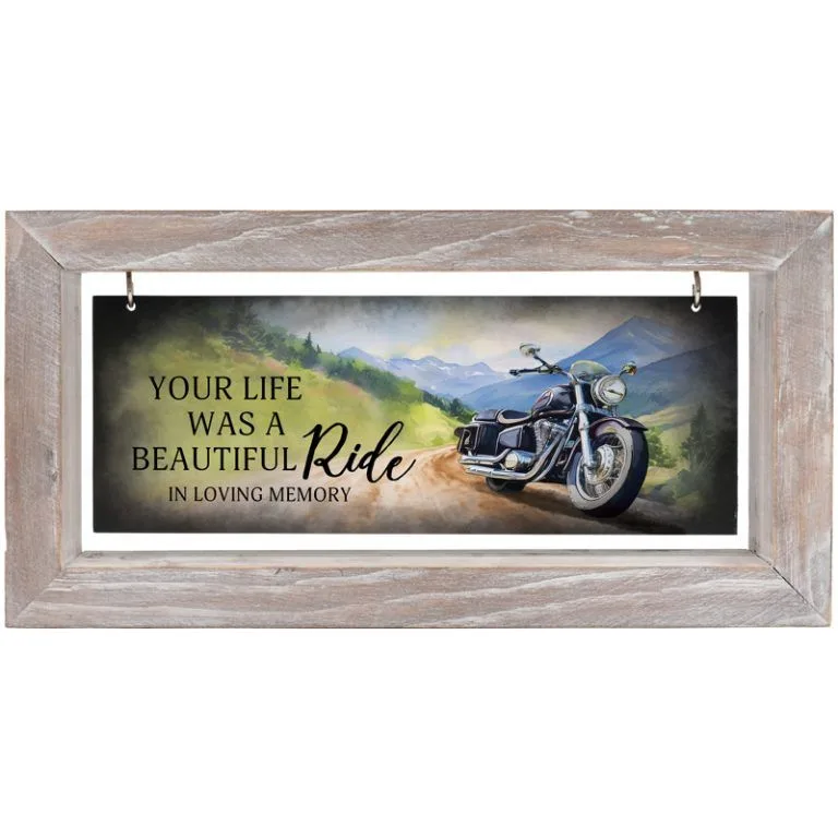 Beautiful Ride Framed Message Bar Beautiful Ride Framed Message Bar