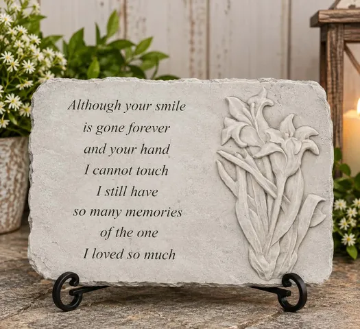 Forever Remembered Sympathy Stone Forever Remembered Sympathy Stone