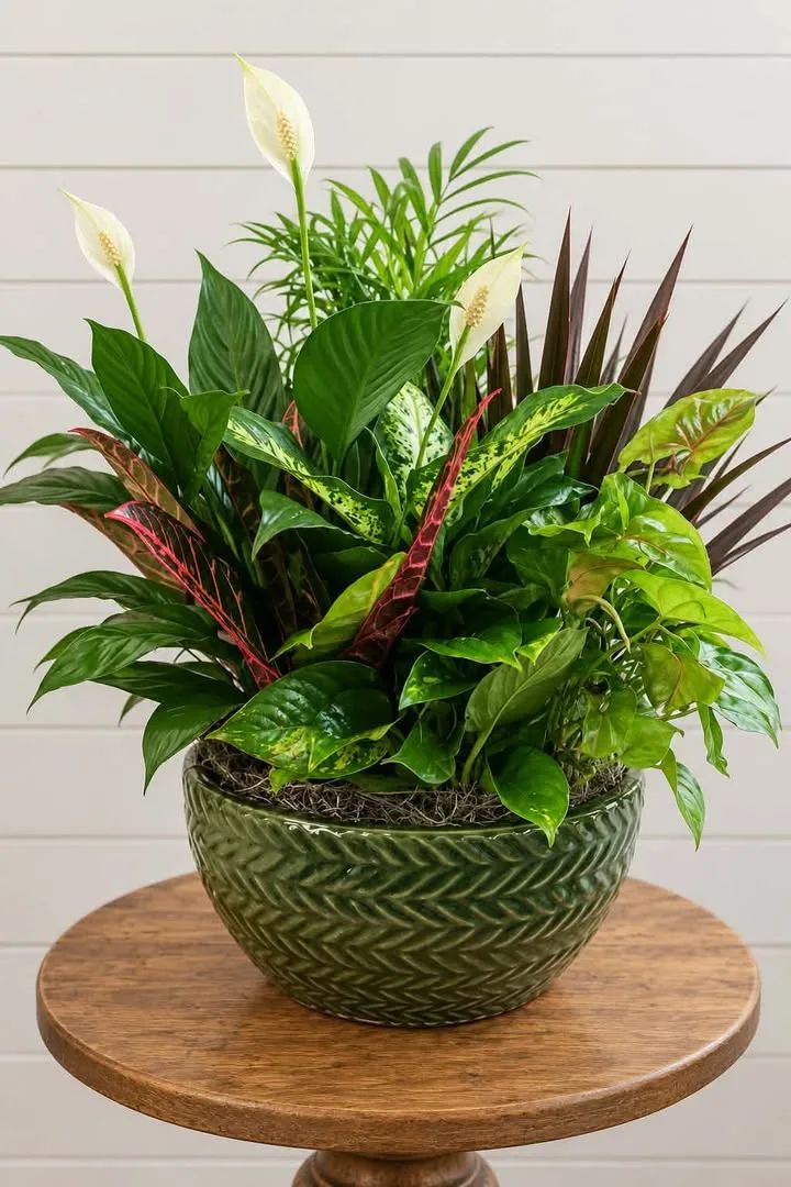 Medium Ceramic Dish Garden