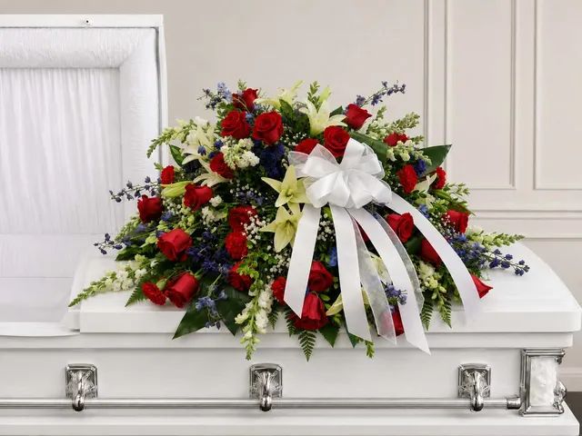 Honored Memories Half Casket Spray